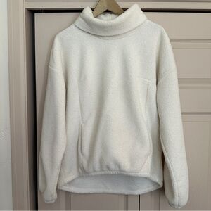 Cozy White Turtleneck Sweater